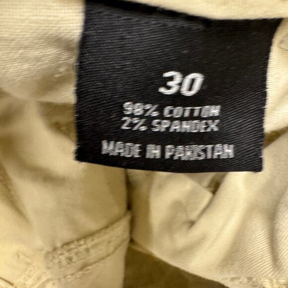 Taker Stacked Jeans Mens 30 (31x34 ACTUAL) Cream Flare Fit Distressed Denim NEW - Picture 7 of 12